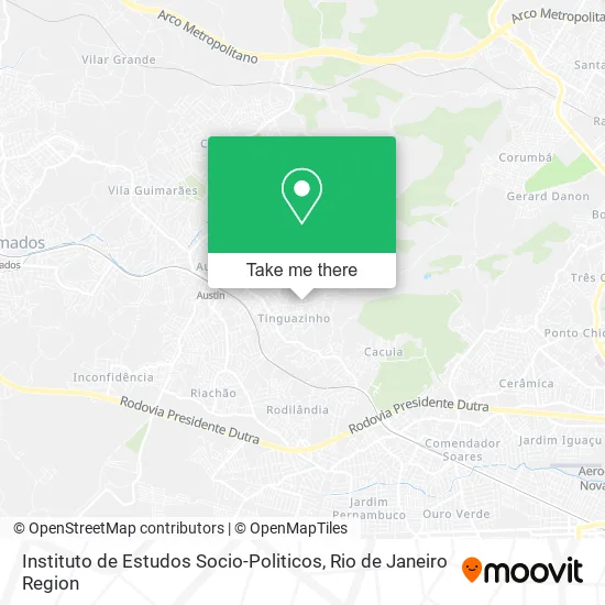 Instituto de Estudos Socio-Politicos map