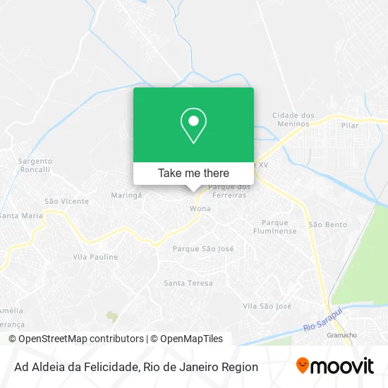 Ad Aldeia da Felicidade map