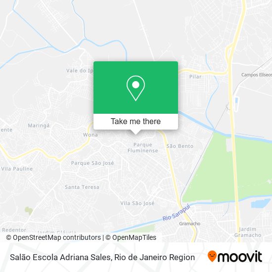 Salão Escola Adriana Sales map