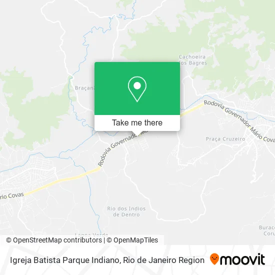 Igreja Batista Parque Indiano map