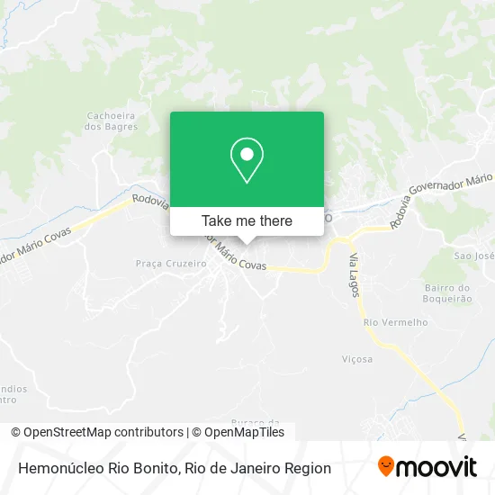 Hemonúcleo Rio Bonito map