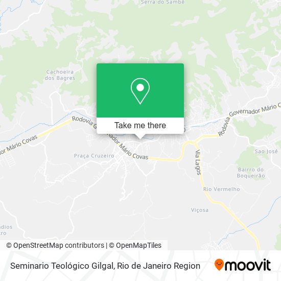 Seminario Teológico Gilgal map