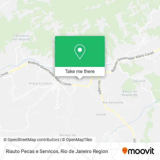 Riauto Pecas e Servicos map