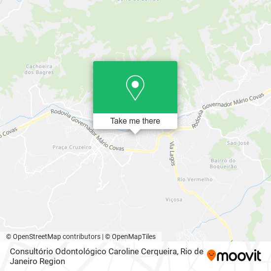 Consultório Odontológico Caroline Cerqueira map