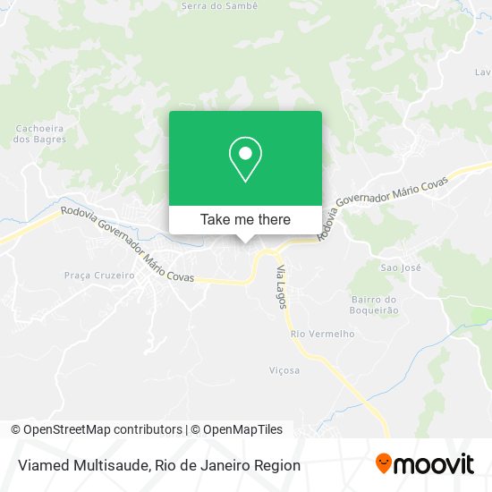 Viamed Multisaude map