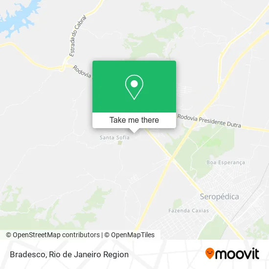 Bradesco map