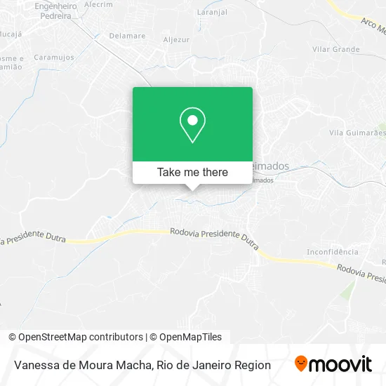 Vanessa de Moura Macha map