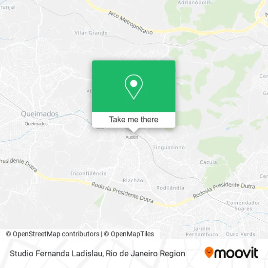 Studio Fernanda Ladislau map