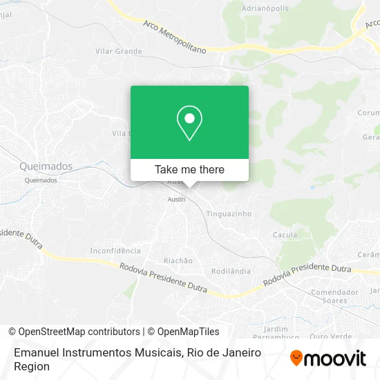 Emanuel Instrumentos Musicais map