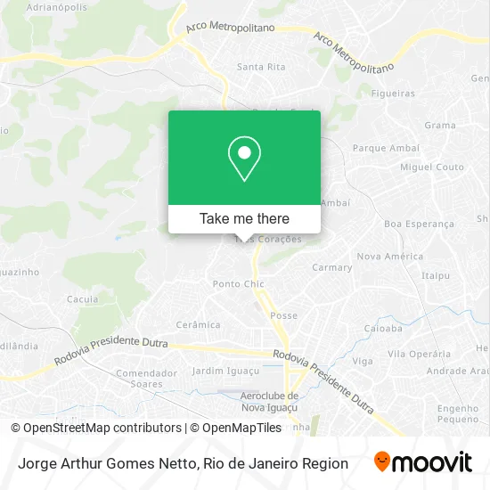 Jorge Arthur Gomes Netto map