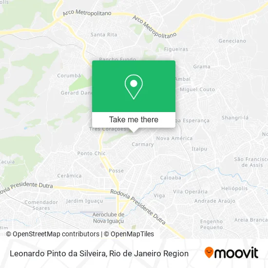 Leonardo Pinto da Silveira map