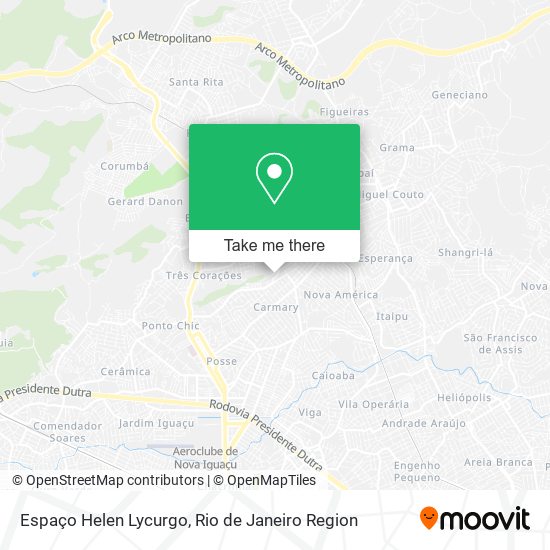 Espaço Helen Lycurgo map