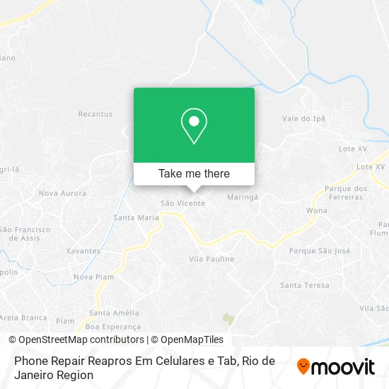 Phone Repair Reapros Em Celulares e Tab map