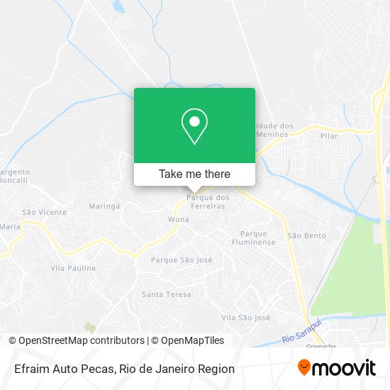 Mapa Efraim Auto Pecas