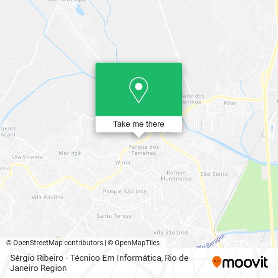 Sérgio Ribeiro - Técnico Em Informática map