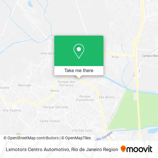 Lxmotors Centro Automotivo map