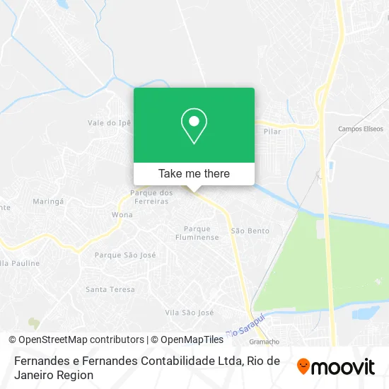 Fernandes e Fernandes Contabilidade Ltda map