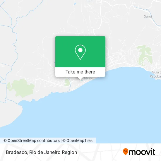 Bradesco map