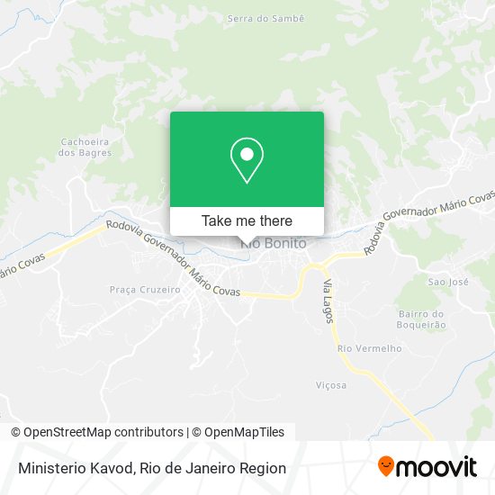 Ministerio Kavod map