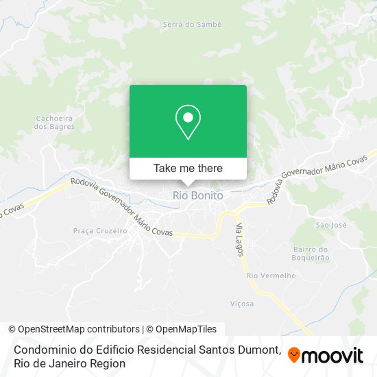 Condominio do Edificio Residencial Santos Dumont map