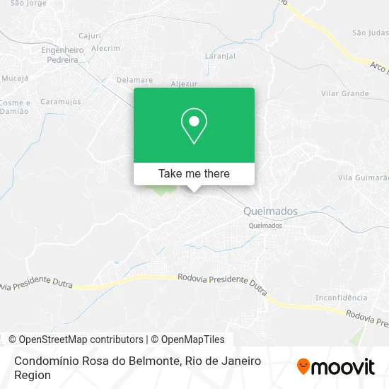 Condomínio Rosa do Belmonte map