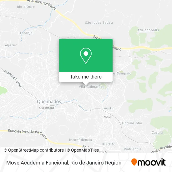 Move Academia Funcional map