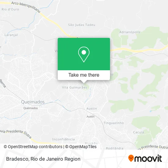 Bradesco map