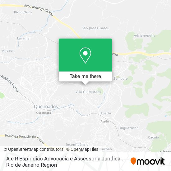 A e R Espiridião Advocacia e Assessoria Jurídica. map