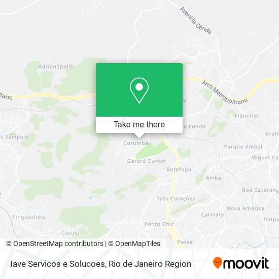 Iave Servicos e Solucoes map