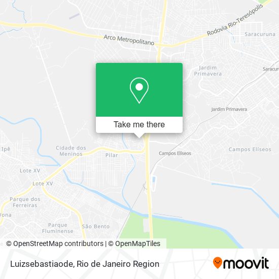 Mapa Luizsebastiaode