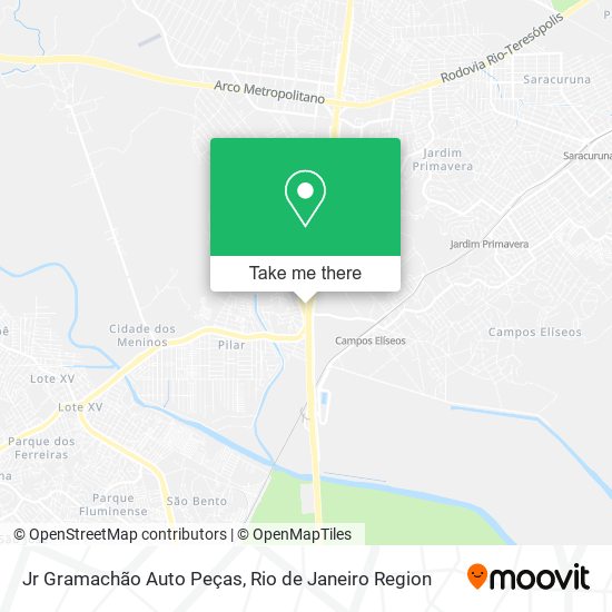 Mapa Jr Gramachão Auto Peças