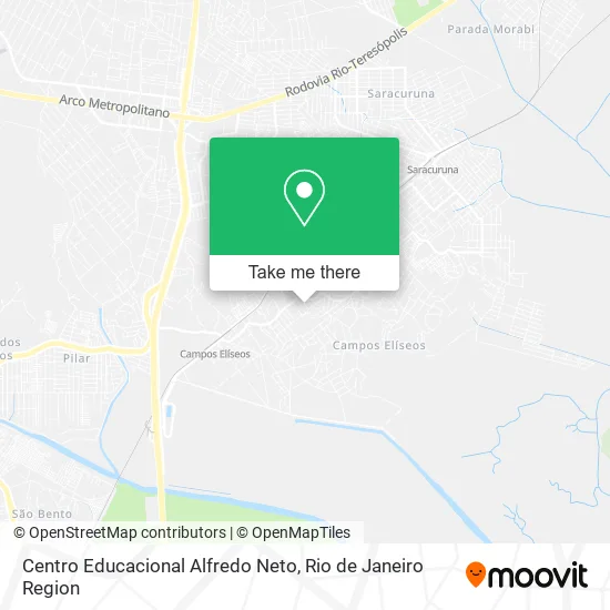 Centro Educacional Alfredo Neto map