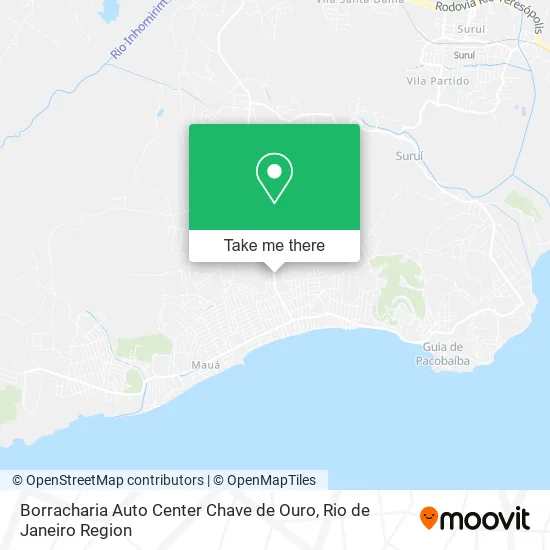 Borracharia Auto Center Chave de Ouro map
