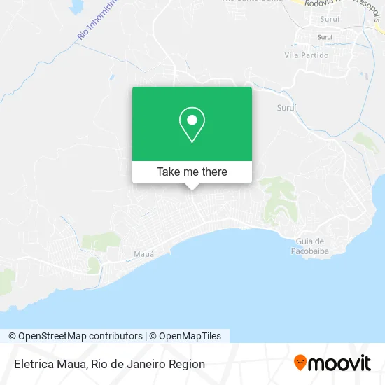 Eletrica Maua map
