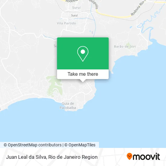 Juan Leal da Silva map