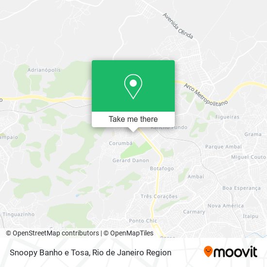 Snoopy Banho e Tosa map
