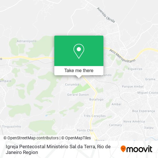 Igreja Pentecostal Ministério Sal da Terra map