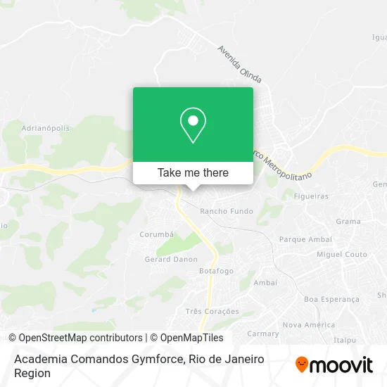 Academia Comandos Gymforce map