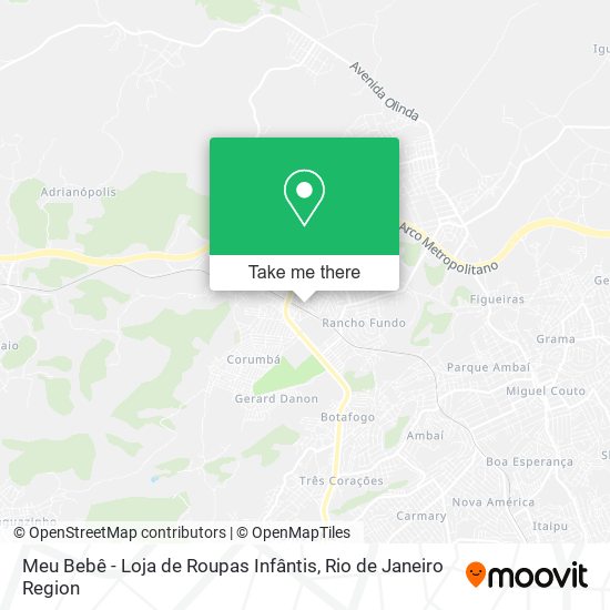 Meu Bebê - Loja de Roupas Infântis map