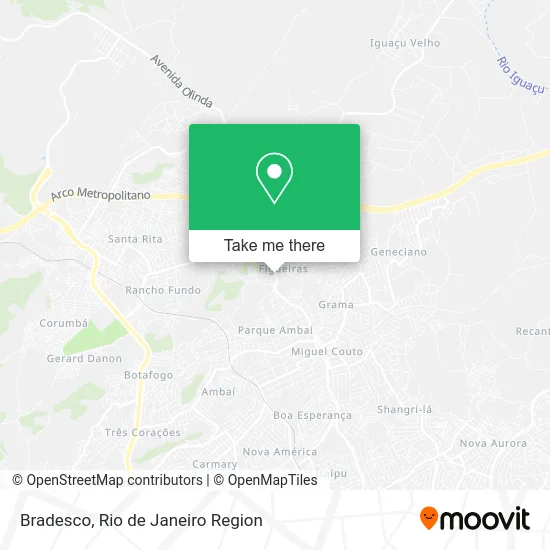 Bradesco map