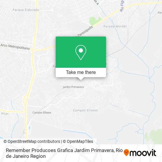 Remember Producoes Grafica Jardim Primavera map