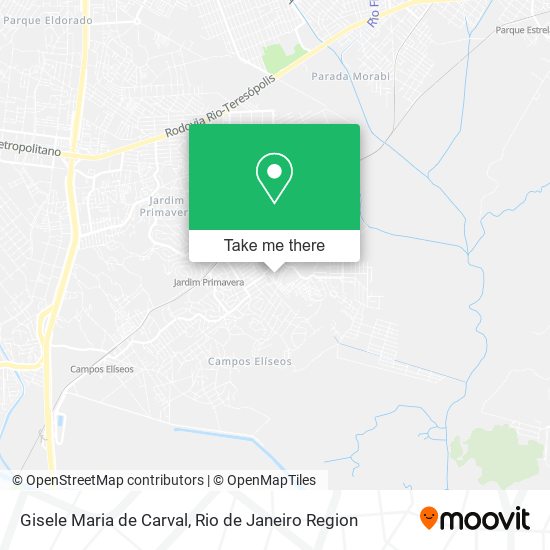 Gisele Maria de Carval map