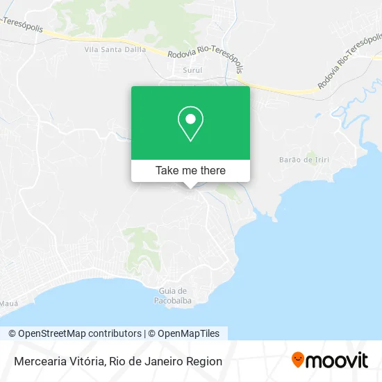 Mercearia Vitória map