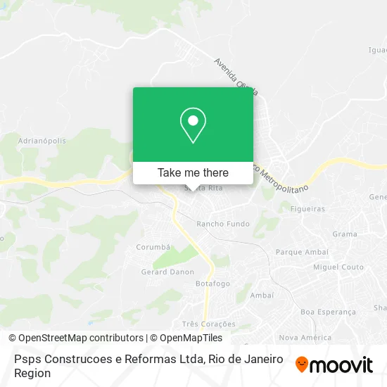 Psps Construcoes e Reformas Ltda map