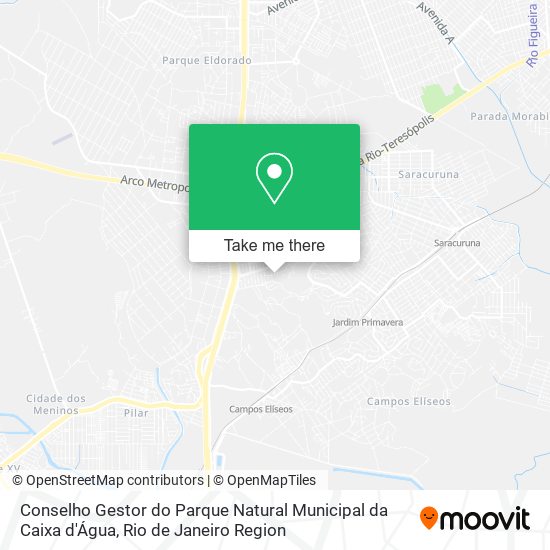 Conselho Gestor do Parque Natural Municipal da Caixa d'Água map