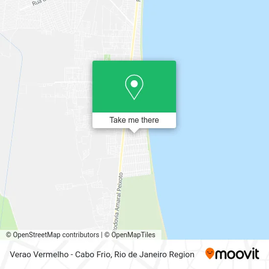 Verao Vermelho - Cabo Frio map