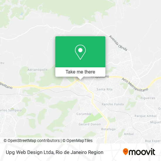 Upg Web Design Ltda map