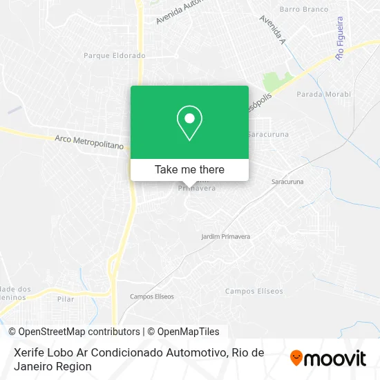 Xerife Lobo Ar Condicionado Automotivo map