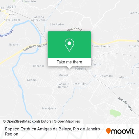 Espaço Estética Amigas da Beleza map