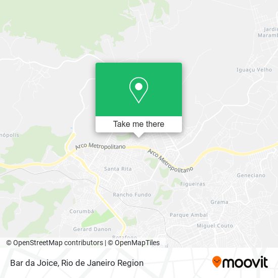 Bar da Joice map